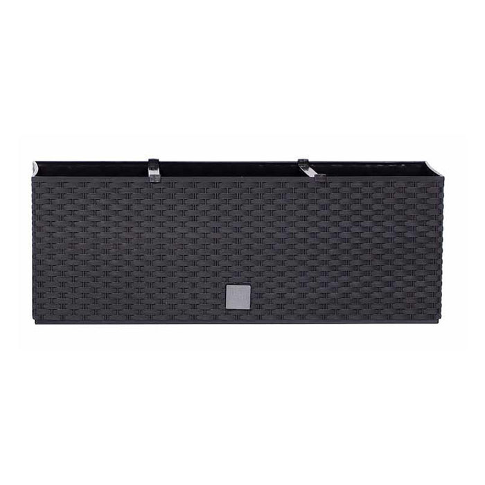 Prosperplast Plantenbak Rato - antraciet - 72 l - 80 x 33 x 32 cm