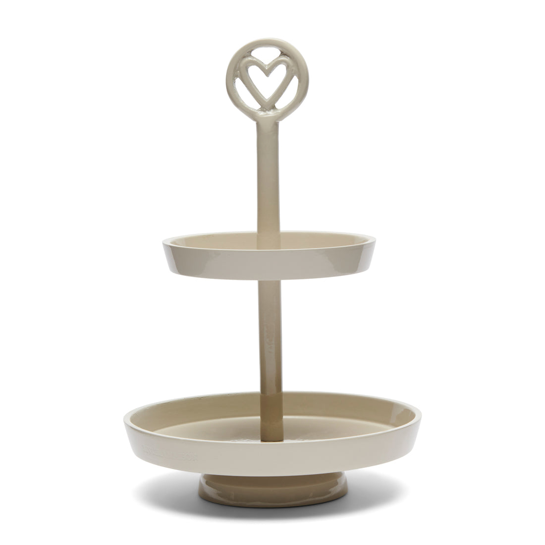 Riviera Maison Etagère 2 laags, Serveerplateau - Di Cuore - Beige