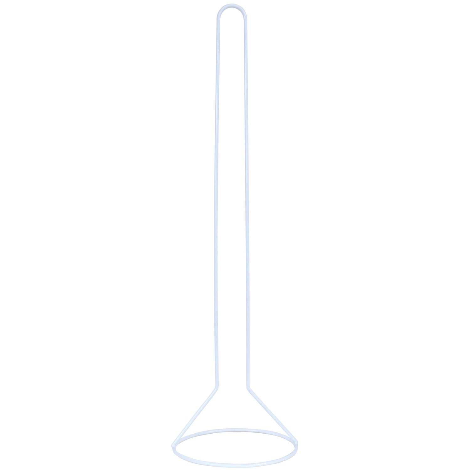 MSV Wc|toiletrolhouder reservoir - metaal - wit - 50 cm - 4|5 rollen