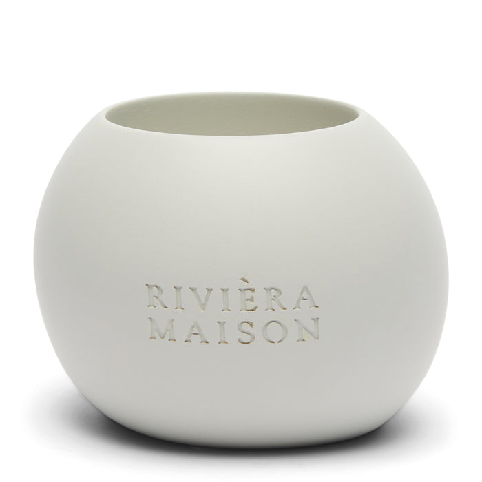 Riviera Maison Waxinelichthouder rond - Oriental Pearl - Beige