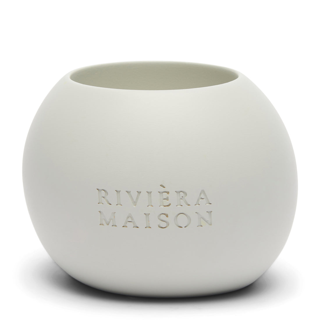 Riviera Maison Waxinelichthouder rond - Oriental Pearl - Beige