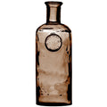 Natural Living Vaas Olive Bottle - kastanje - glas - D13 x H35 cm