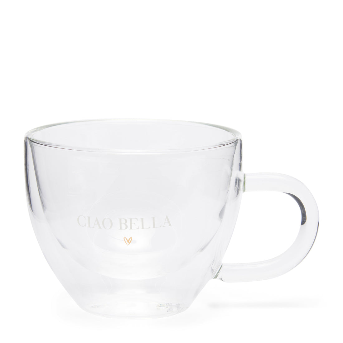 Riviera Maison dubbelwandig thee- koffieglas 230 ml - Ciao Bella