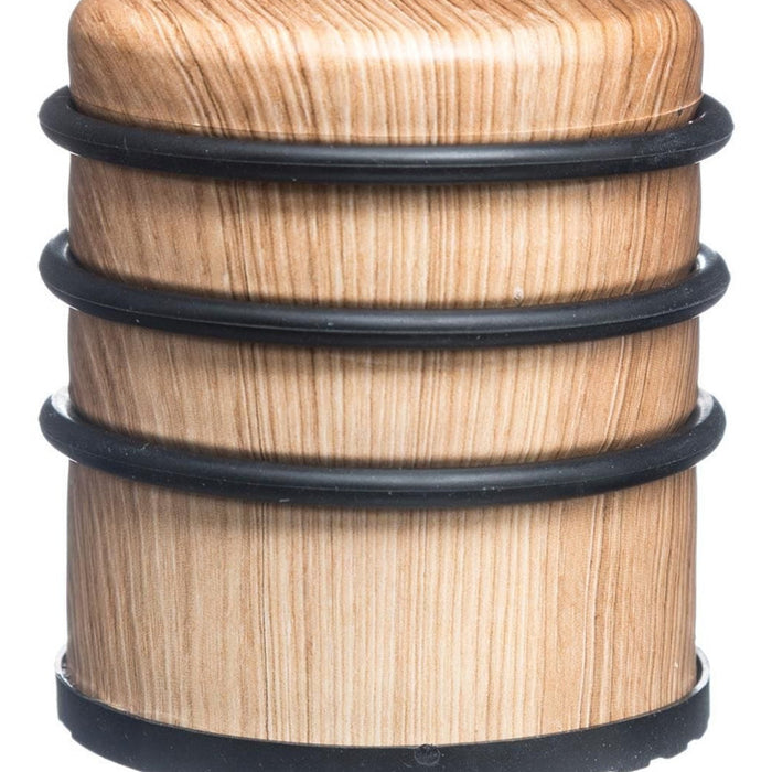 5five Deurstopper - metaal - 7 x 8 cm - houtlook