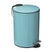 5Five Pedaalemmer - turquoise blauw - metaal - 3L - 23 cm - soft close