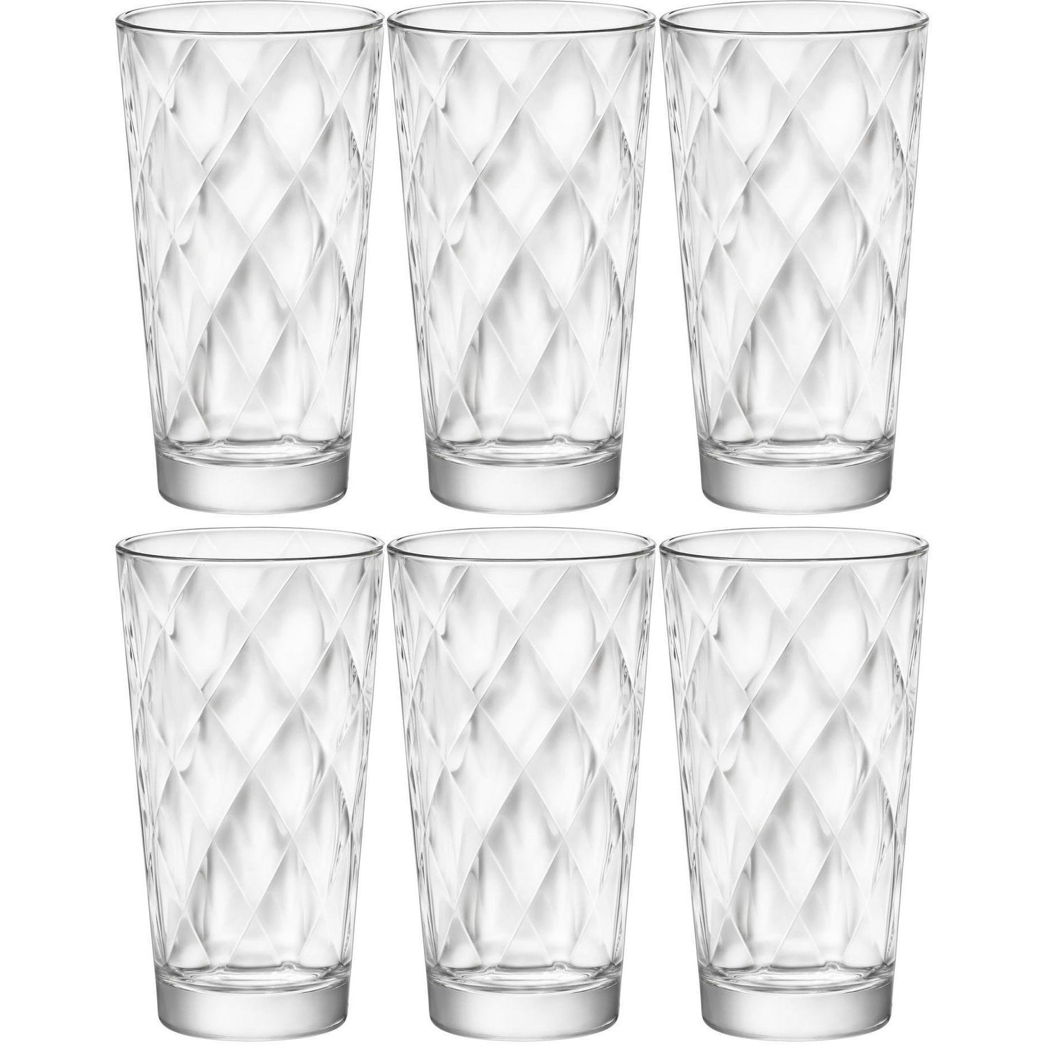 Bormioli Rocco Longdrinkglazen - 6x stuks - 370ml