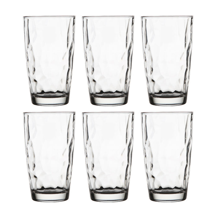 Bormioli Rocco Drinkglazen Diamond - 6x stuks - glas - 470 ml