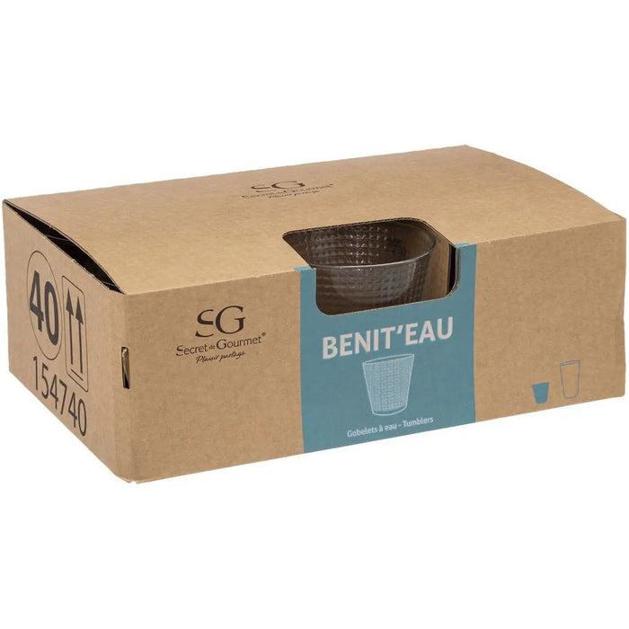 Secret de Gourmet Water|sap glazen - 6 st - 250 ml - Benit