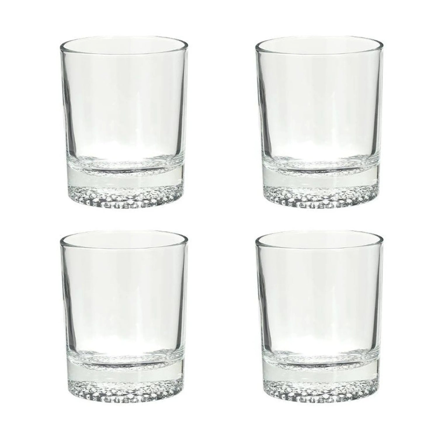 Secret de Gourmet - Whisky glazen - 4x - transparant - 300 ml