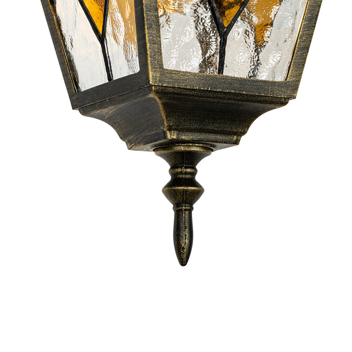 QAZQA Vintage buiten hanglamp antiek goud - Antigua
