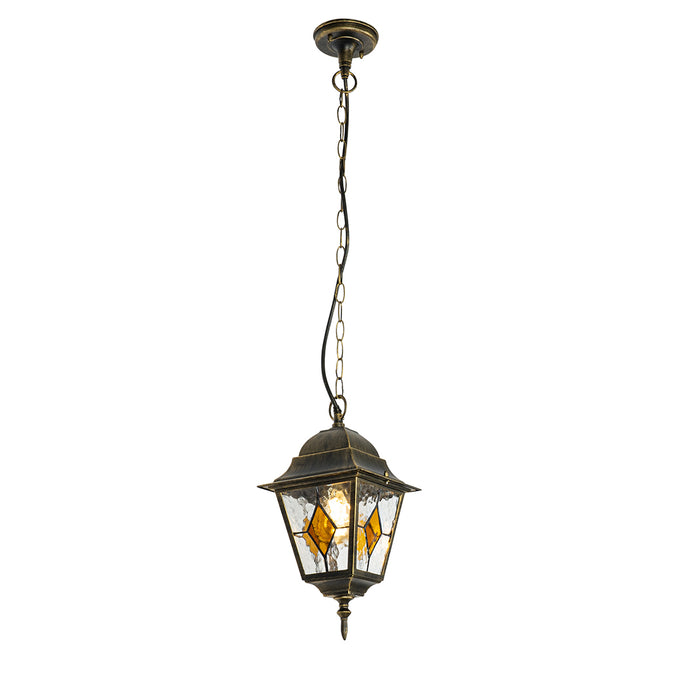 QAZQA Vintage buiten hanglamp antiek goud - Antigua