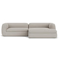 Bowie bank met divan rechts Sydney 22 beige