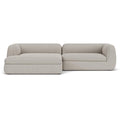 Bowie bank met divan links Sydney 22 beige
