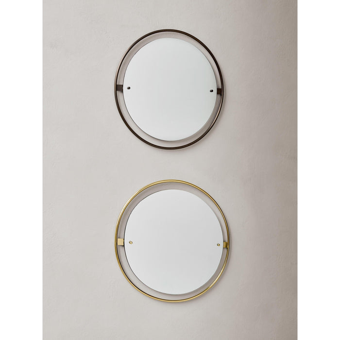 Audo Copenhagen Nimbus spiegel Ø60 gebronsd messing