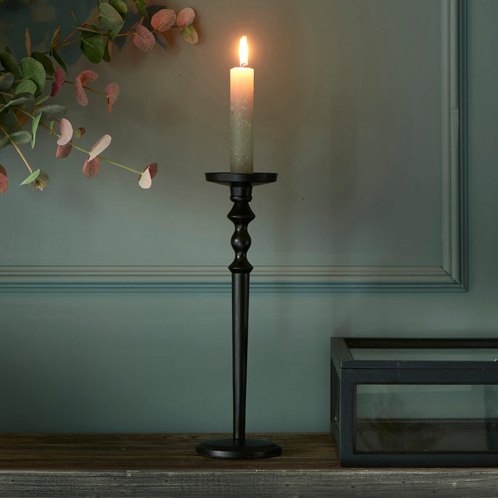 Riviera Maison RM Warrington Candle Holder black (Ø) 11x (H) 36