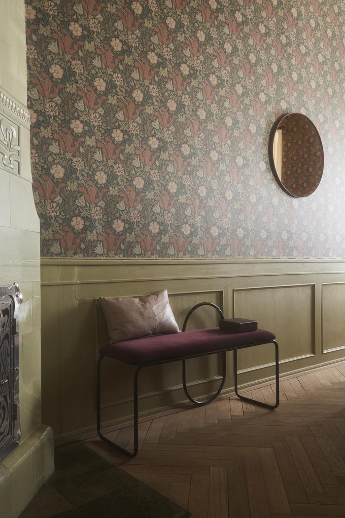 Circum spiegel Ø50 bruin