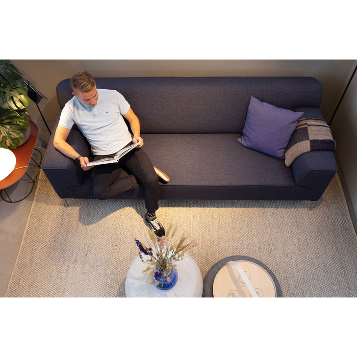 Nuuck Thore vloerkleed 200x300 grijs