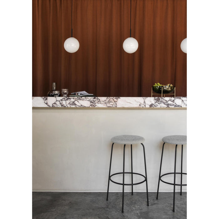 Audo Copenhagen Échasse fruitschaal large Ø29,5 Smoke | Brushed Brass