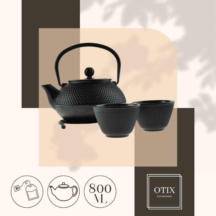 OTIX Theepot Japanse Theeset 4-Delig
