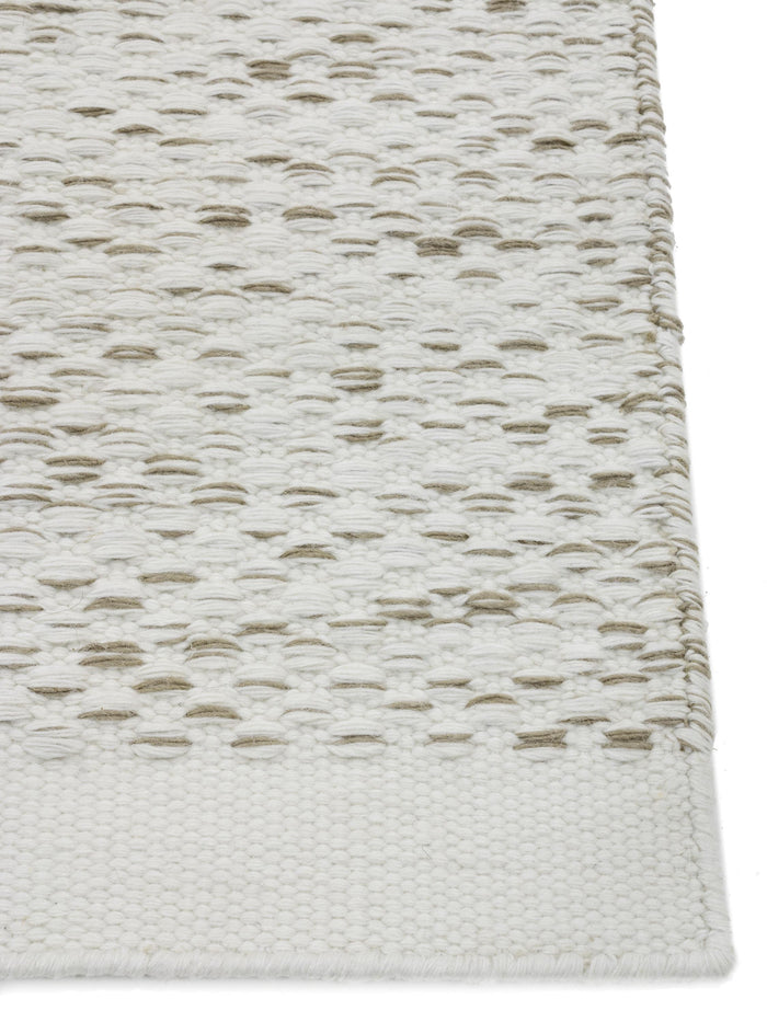 Nuuck Glostrup vloerkleed 160x230 camel|wit