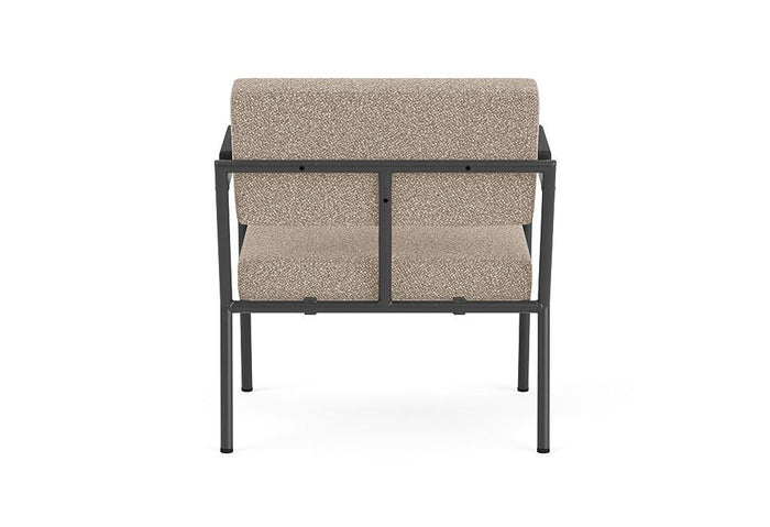 FÉST Monday fauteuil met amleuning zwart|zwart Soil 01 natural