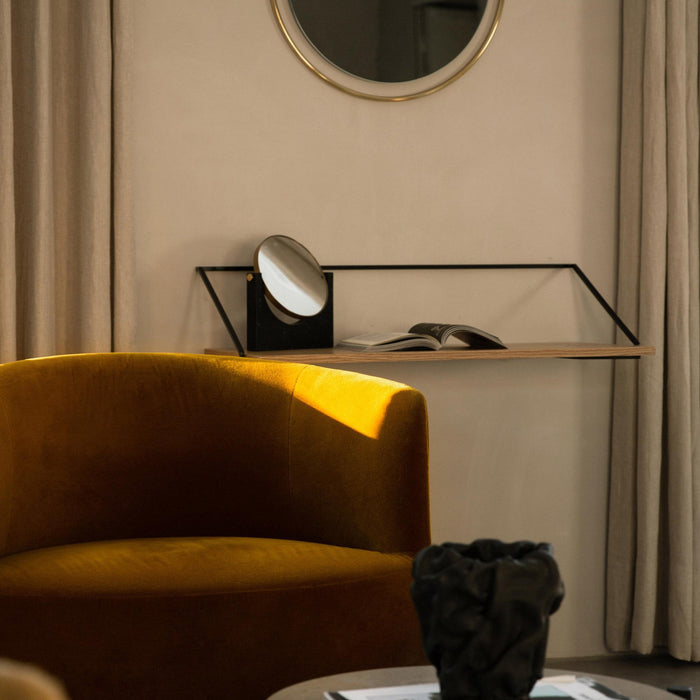 Audo Copenhagen Nimbus spiegel Ø60 gepolijst messing