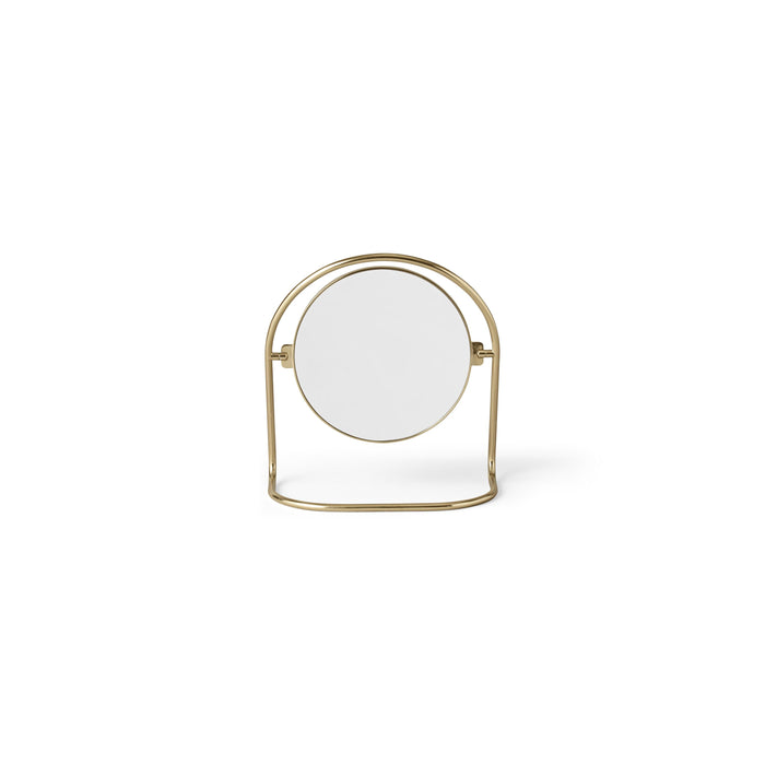 Audo Copenhagen Nimbus spiegel tafel gebronsd messing