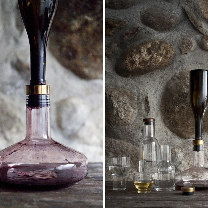 Audo Copenhagen Wine Breather Deluxe decanteerkaraf