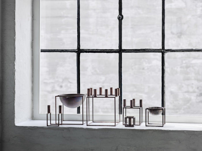 Audo Copenhagen Kubus Line kandelaar wit