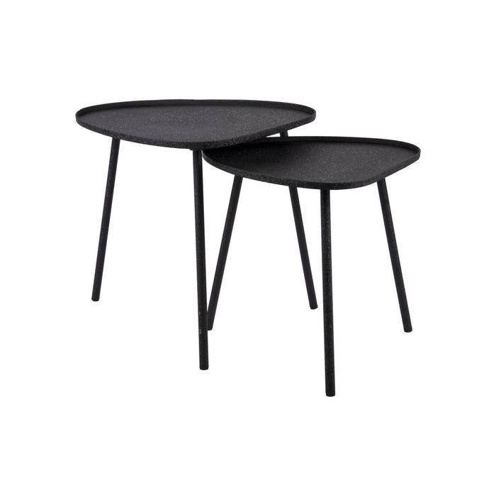 Leitmotiv Boaz Bijzettafel Medium - Zwart