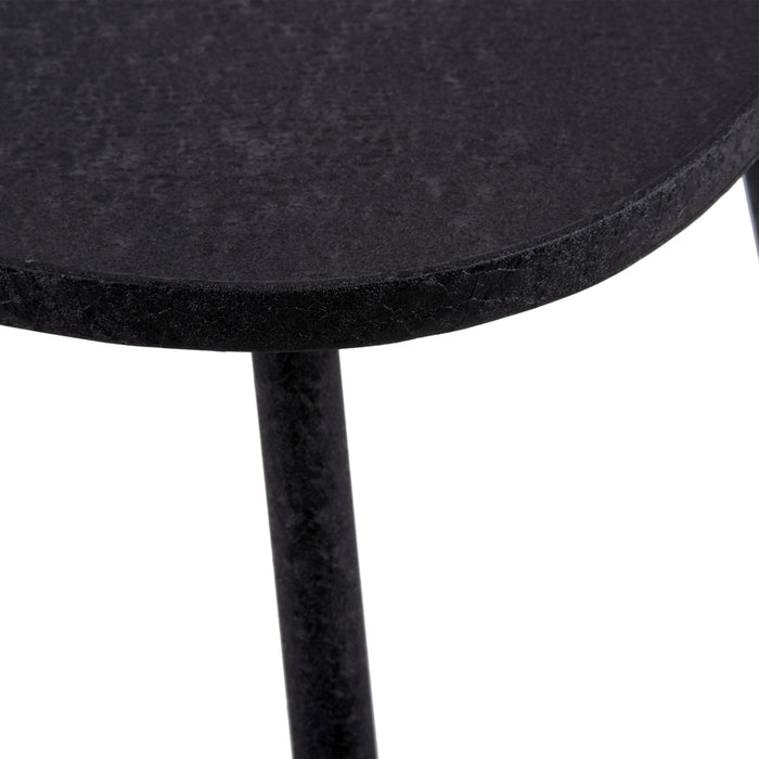 Leitmotiv Boaz Bijzettafel Medium - Zwart