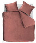 At Home by Beddinghouse Tender Dekbedovertrek 260 x 200/220 cm - Donkerroze