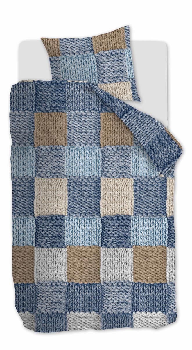 Ariadne at Home Wool Shades  dekbedovertrek - 140x200|220 - Blauw