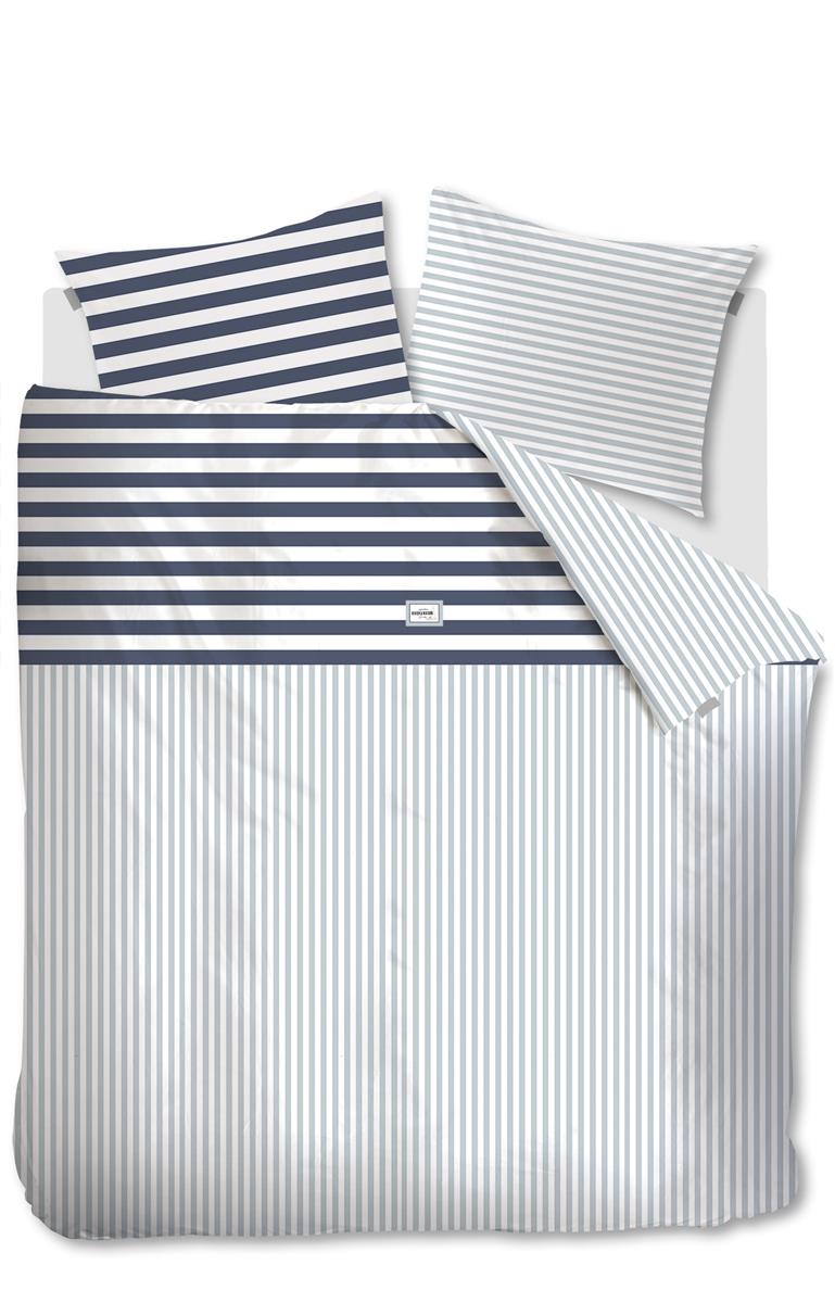 Riviera Maison Harbour  dekbedovertrek - 200x200|220 - Blauw