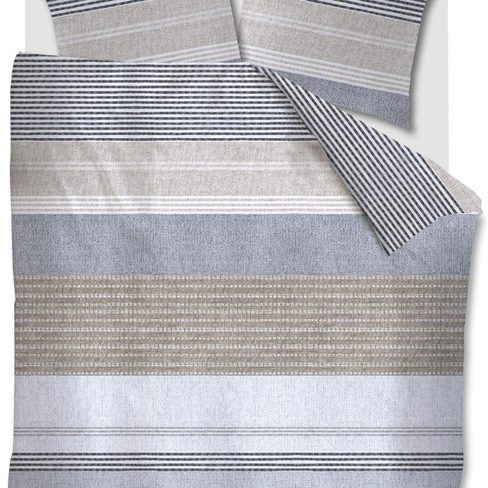 Ariadne at Home Stitches  dekbedovertrek - 240x200|220 - Grijs