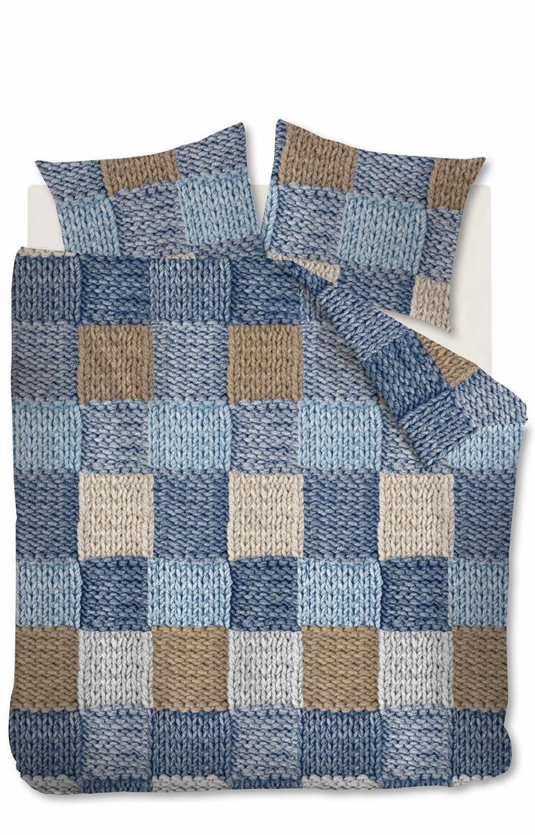 Ariadne at Home Wool Shades  dekbedovertrek - 240x200|220 - Blauw