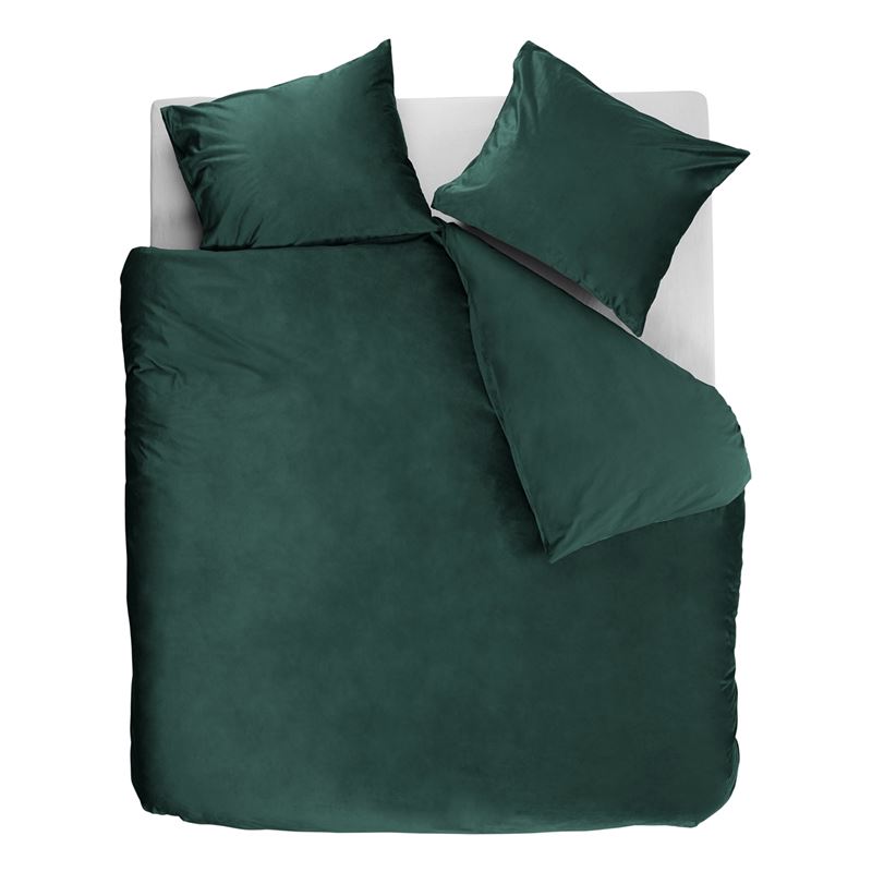 At Home by Beddinghouse Tender Dekbedovertrek 240 x 200/220 cm - Groen