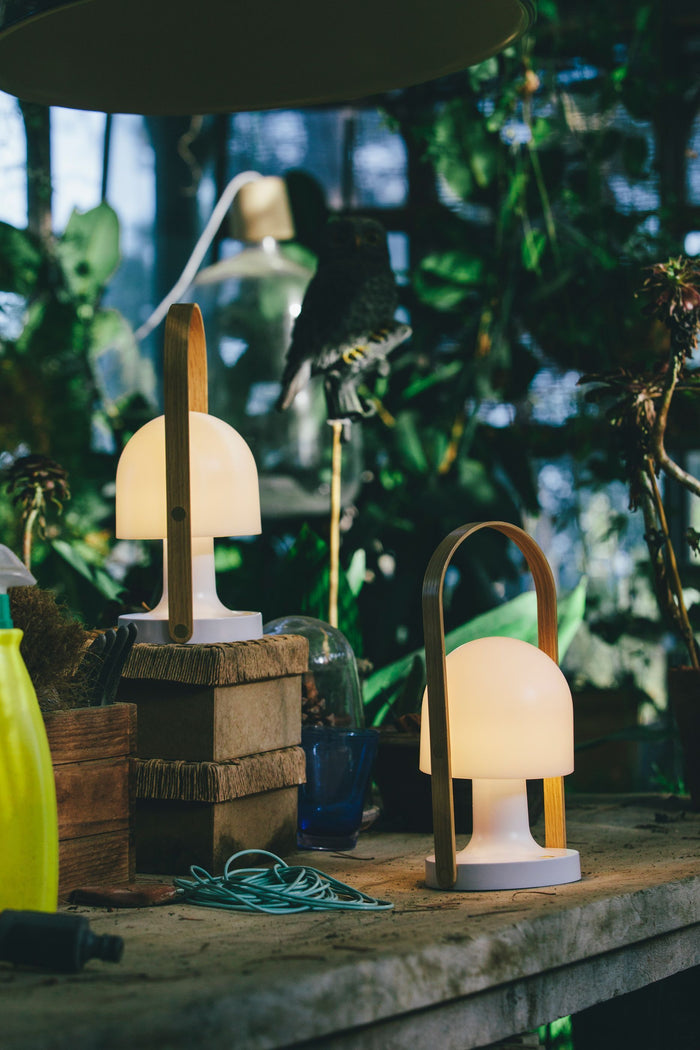 Marset FollowMe tafellamp LED oplaadbaar blauw