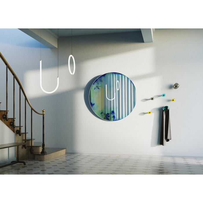 Petite Friture Francis spiegel extra large Ø110 blauw