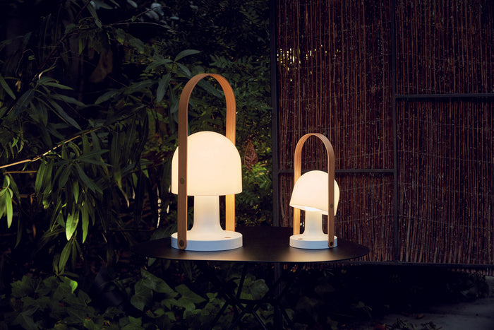 Marset FollowMe tafellamp LED oplaadbaar terracotta