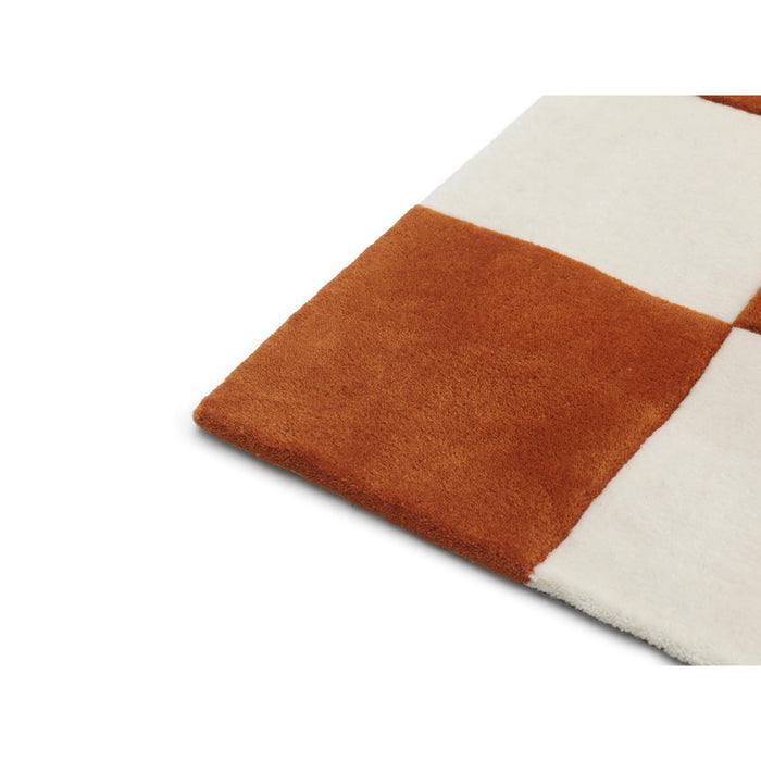 FÉST Checks vloerkleed 161x253 pumpkin