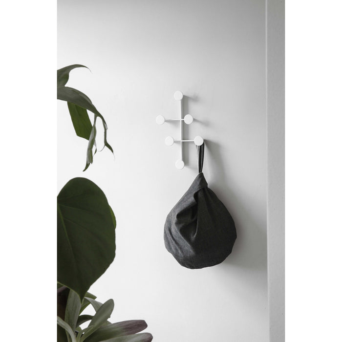 Audo Copenhagen Afteroom wandkapstok medium zwart|messing