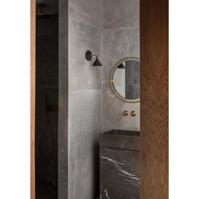 Audo Copenhagen Nimbus spiegel Ø60 gepolijst messing