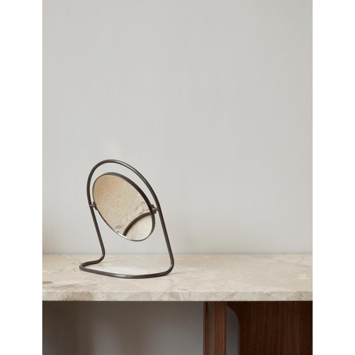 Audo Copenhagen Nimbus spiegel tafel gebronsd messing