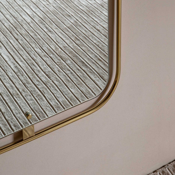 Audo Copenhagen Nimbus spiegel 158x53 gebronsd messing