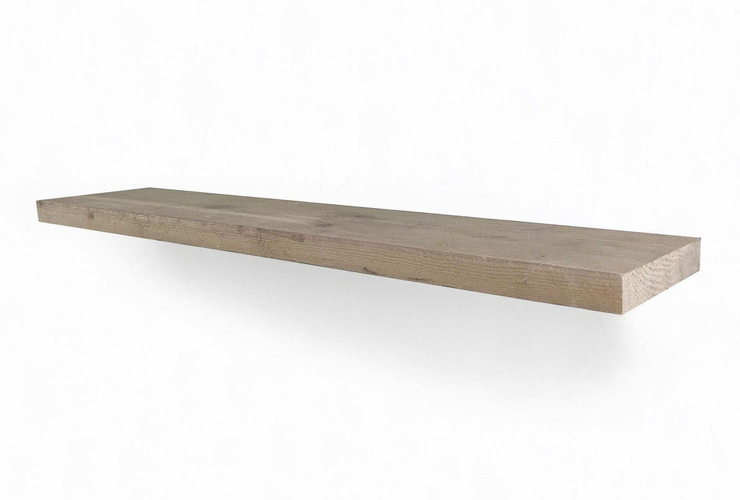 Woodbrothers Zwevende wandplank gebruikt steigerhout 50x20cm
