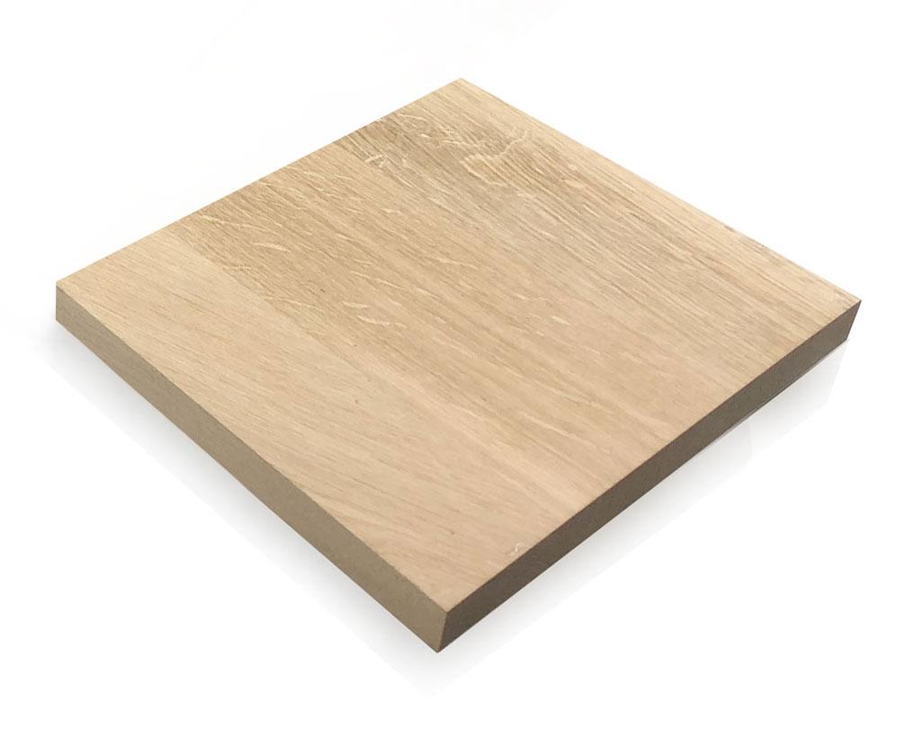 Woodbrothers Eiken plank 20x20cm - 18mm