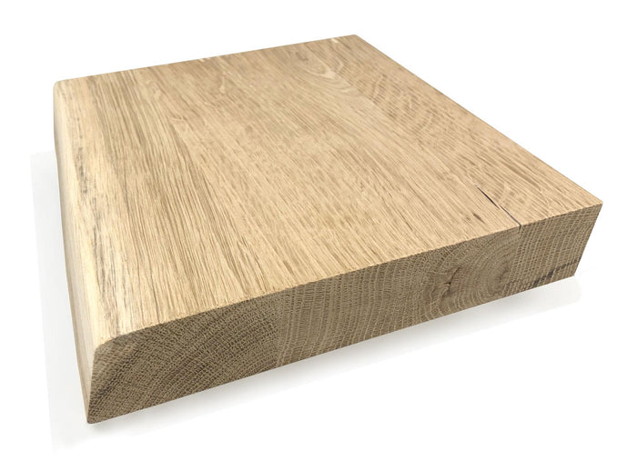 Woodbrothers Eiken plank massief boomstam 50x20cm