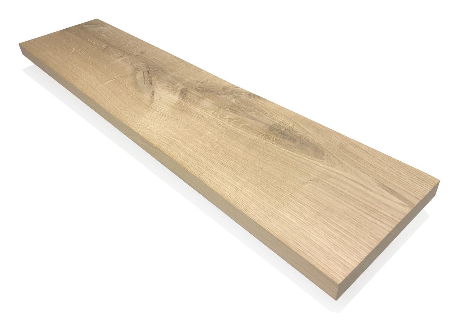Woodbrothers Rustiek eiken 25mm plank massief recht 75x24cm