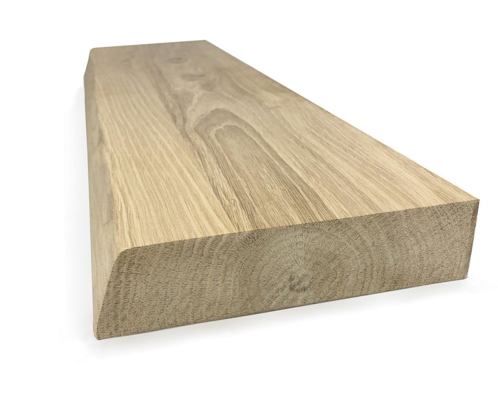 Woodbrothers Eiken plank massief boomstam 30x15cm